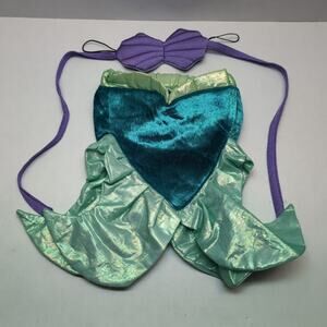 Build A Bear Mermaid Shell Top and Tail Outfit Costume